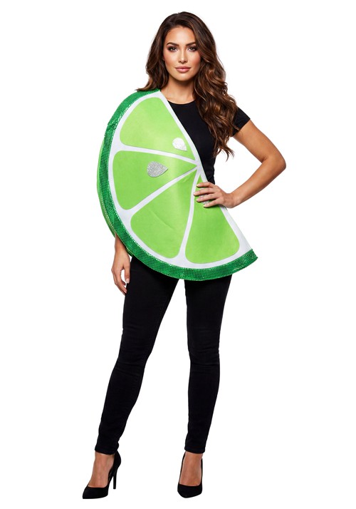 Adult Lime Costume Tunic