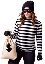 Womens Sneaky Burglar Costume 1