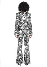 Women's Foxy Disco Costume Jumpsuit Alt 5
