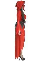 Womens Bling Devil Ghost Face Costume Alt 4