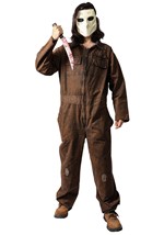 Adult The Shape Brown Overall Costume