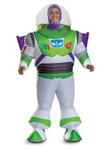 Adult Inflatable Buzz Lightyear Costume With Helme