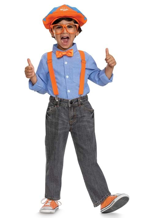 Kids Blippi Costume Kit