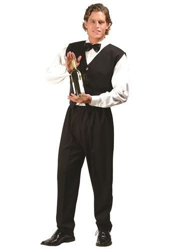 Plus Size Chip the Bartender Costume for Men
