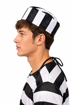 Black White Convict Hat Alt 1
