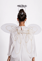 Adult White Angel Wings