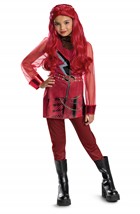 Girls Descendants 5 Deluxe Red Costume Alt 2