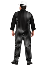 Plus Size Classic Mobster Costume for Men Alt 1