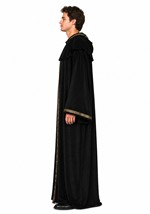 Men's Medieval Black Monk Robe Alt 2
