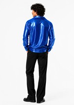 Mens Dance Fever Blue Costume Alt 3