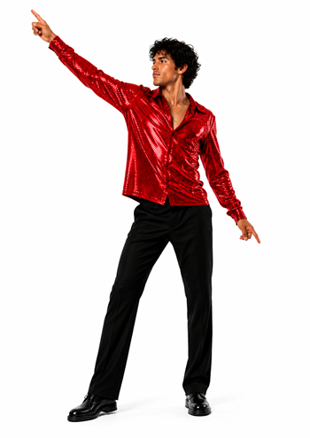 Mens Dance Fever Red Costume