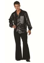 Disco Inferno Black Costume Mens