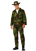 Men's Jungle Commando Soldier Costume Alt 3