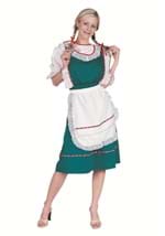Womens Bavarian Dirndl Green Costume Dress