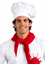 Adult Deluxe Costume Chef Hat