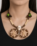 Teeth Bracelet Necklace Costume Set Alt 1