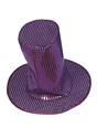 Adult Purple Sequin Top Accessory Hat