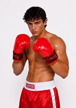 Adult Red Boxing Costume Gloves Alt 1