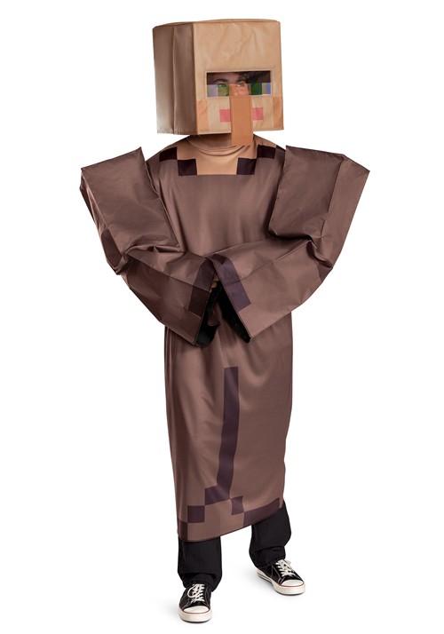 Adult Minecraft Deluxe Villager Costume