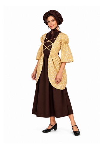 Women's Colonial Peasant Anne Costume Dress upd