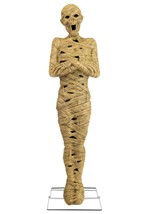 6 ft. Fiery Fahir the Muted Mummy Animatronic Decoration Alt