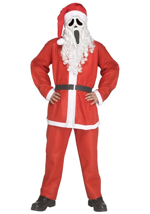 Ghost Face Santa Pub Crawl Costume