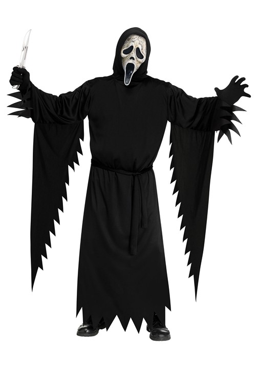Adult Aged Ghost Face Costume