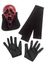 Adult Midnight Red Ghost Face Costume Alt 1