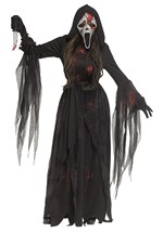 Womens Bloody Bling Ghost Face Costume
