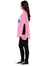 Adult PAC MAN Pinky Poncho Costume Alt 2