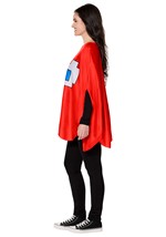 Adult Blinky PAC MAN Poncho Costume Alt 2