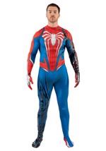 Mens Zentai Suit SpiderMan Adv Suit Symbiote Costume Alt 9