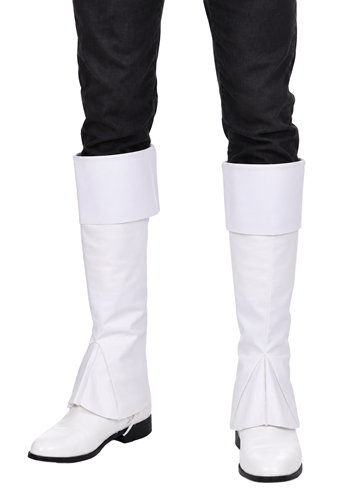 PVC White Boot Tops Accessory