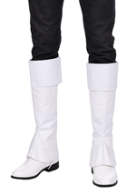 PVC White Boot Tops Accessory