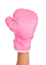 Kids Pink Boxing Costume Gloves Alt 1