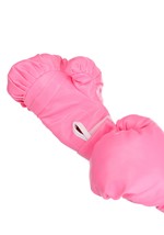Kids Pink Boxing Costume Gloves Alt 3