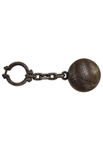 Giant Rusted Ball Chain Costume Accessory Alt 1