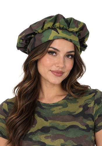 Adult Camouflage Beret Accessory