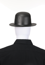 Adult Derby Black EVA Foam Costume Hat Alt 2
