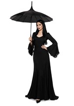 Adult Black Pagoda Costume Umbrella Prop Alt 1