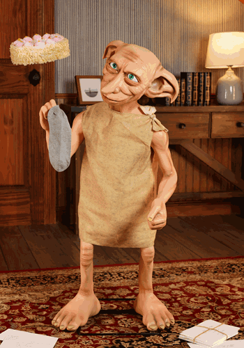 Life Size Animated Harry Potter Dobby Sock Decoration