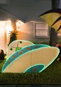 2D Tinsel Fabric Alien Ship Decoration