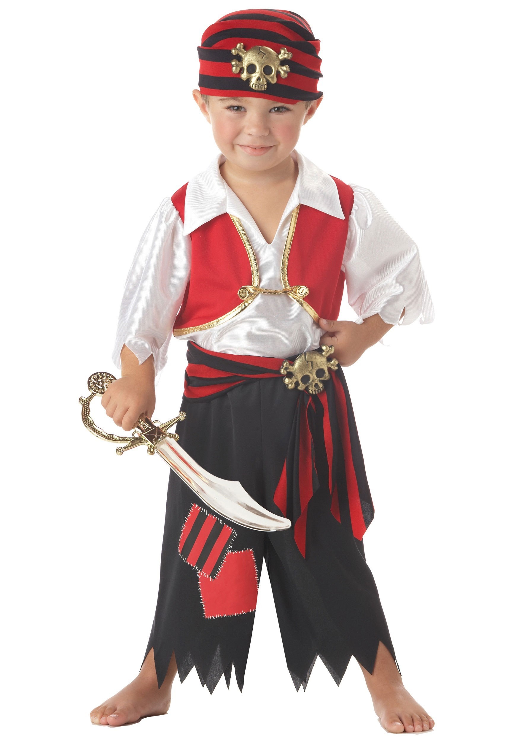 UPC 019519001187 product image for Toddler Ahoy Matey Pirate Fancy Dress Costume | Toddler Pirate Fancy Dress Costu | upcitemdb.com