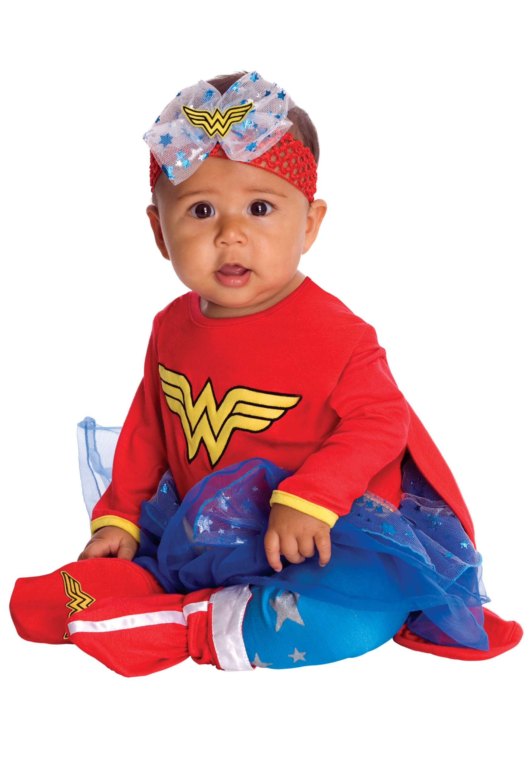 Wonder Woman Infant Romper Fancy Dress Costume