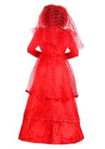 Women's Red Gothic Wedding Dress Alt 8
