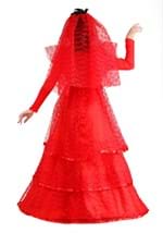 Women's Red Gothic Wedding Dress Alt 9