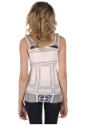 Womens R2D2 Tank Top back