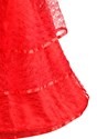 Plus Size Red Gothic Wedding Dress Costume