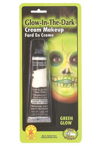 Glow in the Dark Cream Makeup	