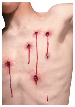 Makeup Prosthetics Bullet Wounds